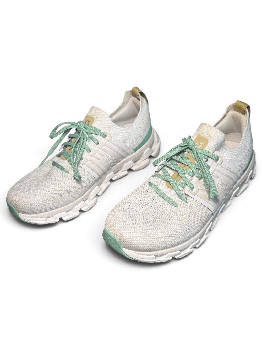 On Cloudswift Running Shoes White Mint Green Men’s Size 8